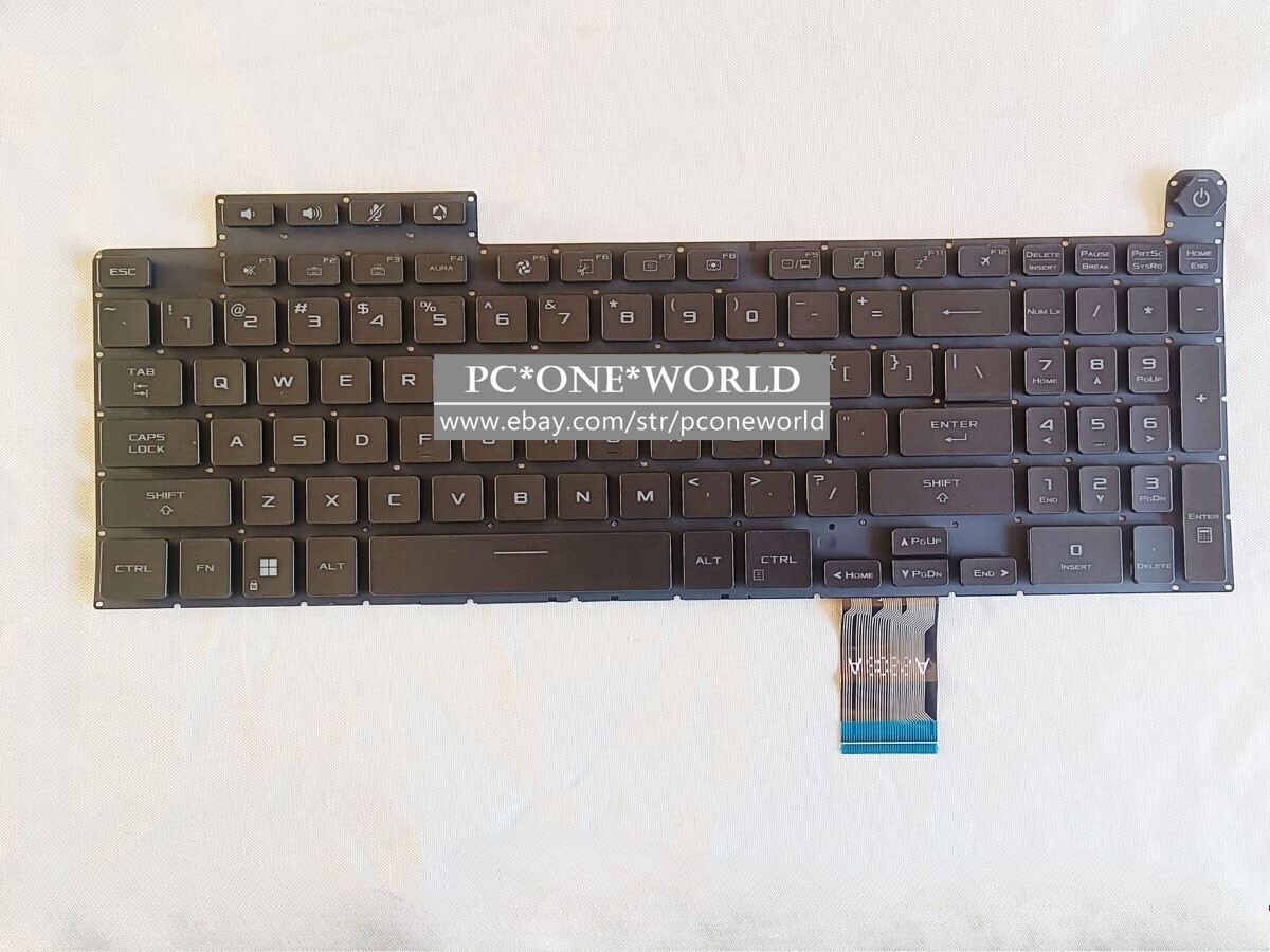 New ASUS TUF Gaming A16 FA617N FA617NS FA617NSR FA617NT Laptop Keyboard Backlit