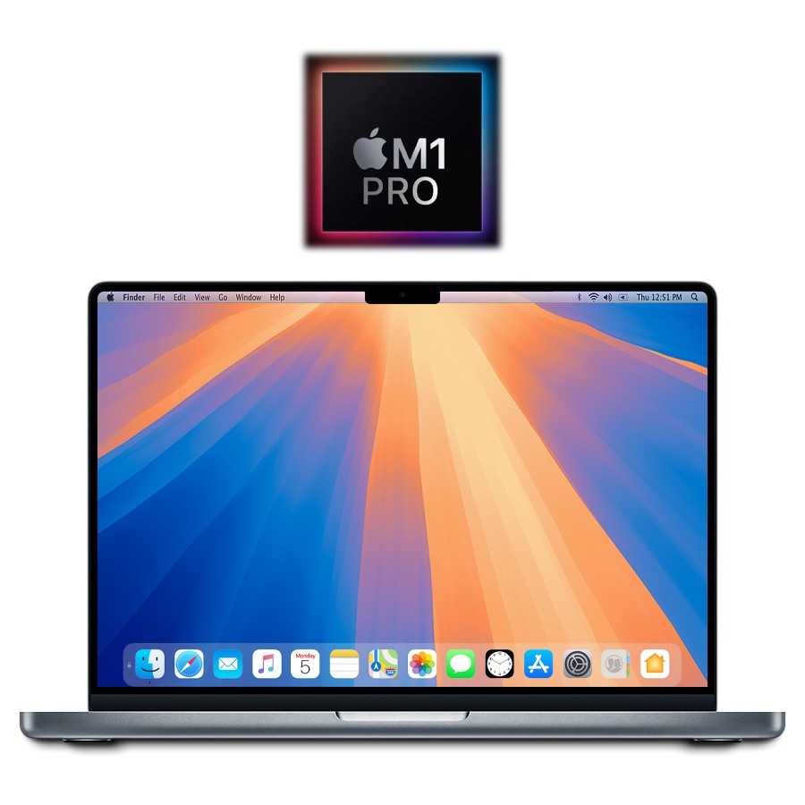 2021 Apple M1 Pro MacBook Pro 16.2″ 16GB/512GB SSD (Space Gray) A2485 w/Warranty