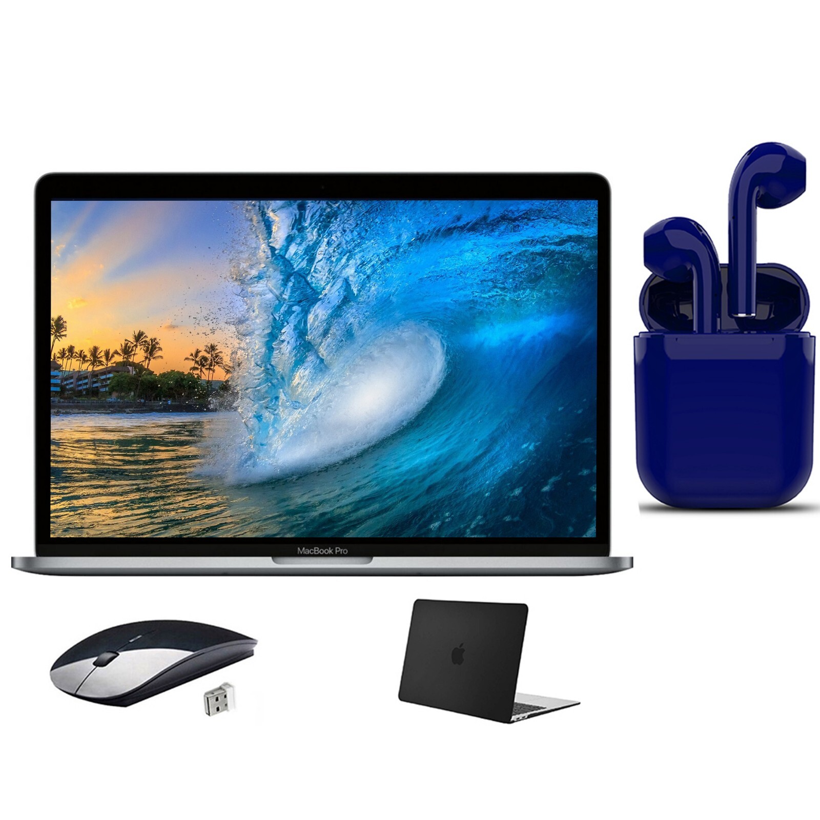 Bundle – Apple MacBook Pro 15.4-inch 2.5GHz Core i7, 16GB RAM, 512GB SSD, Silver