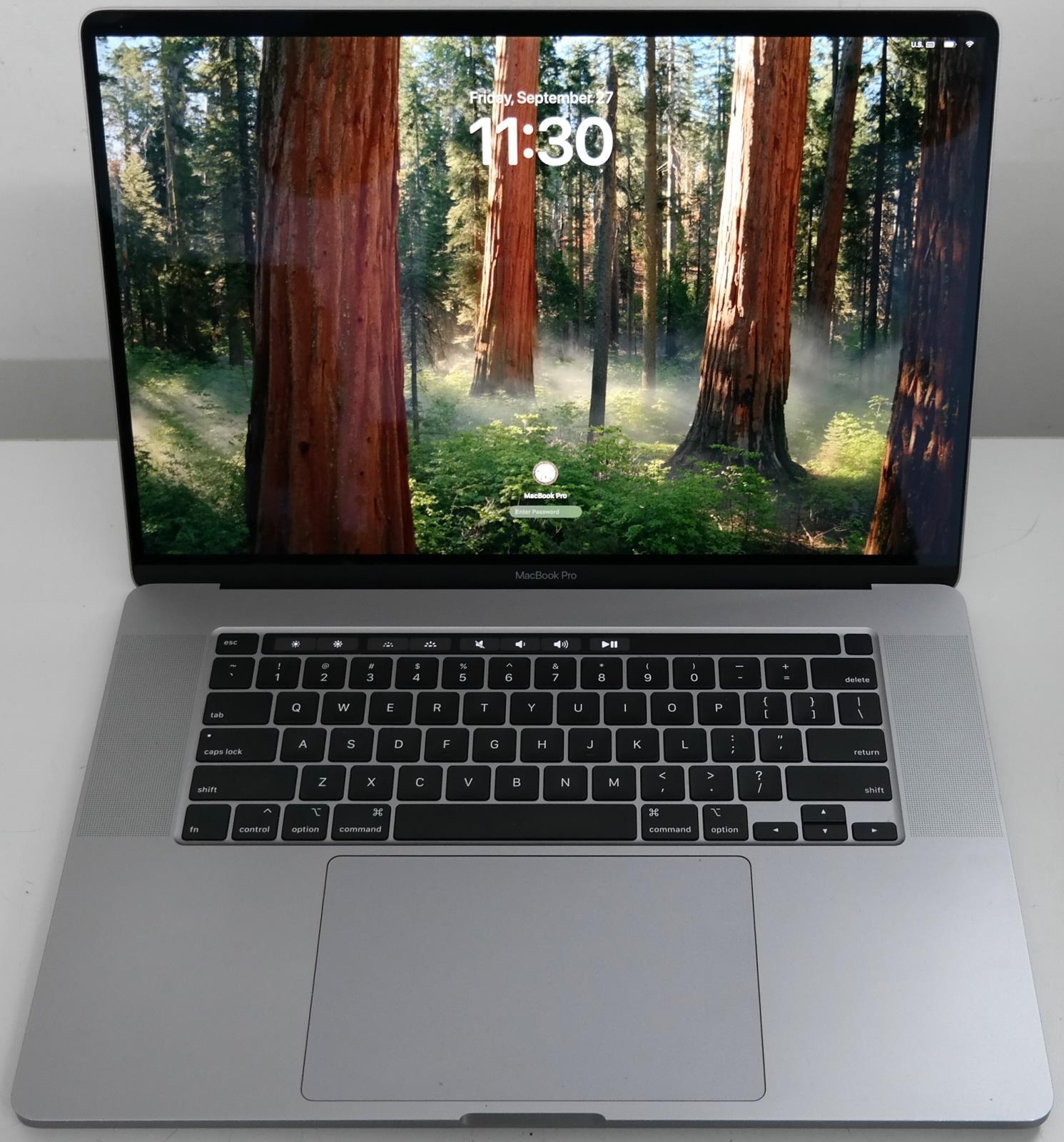 Apple MacBook Pro 16-inch 2019 A2141 i7-9750H 2.6GHz 16GB RAM 512GB SSD TouchBar