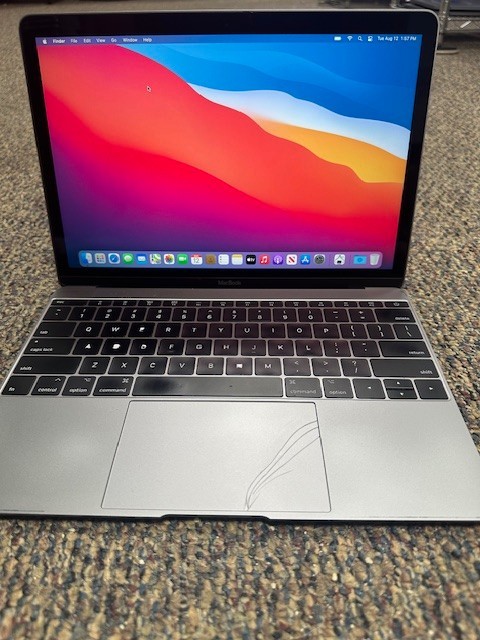2017 Apple MacBook 12″ – 1.2ghz Core M3 – Choose Specs – Touch Pad/Faded Keys