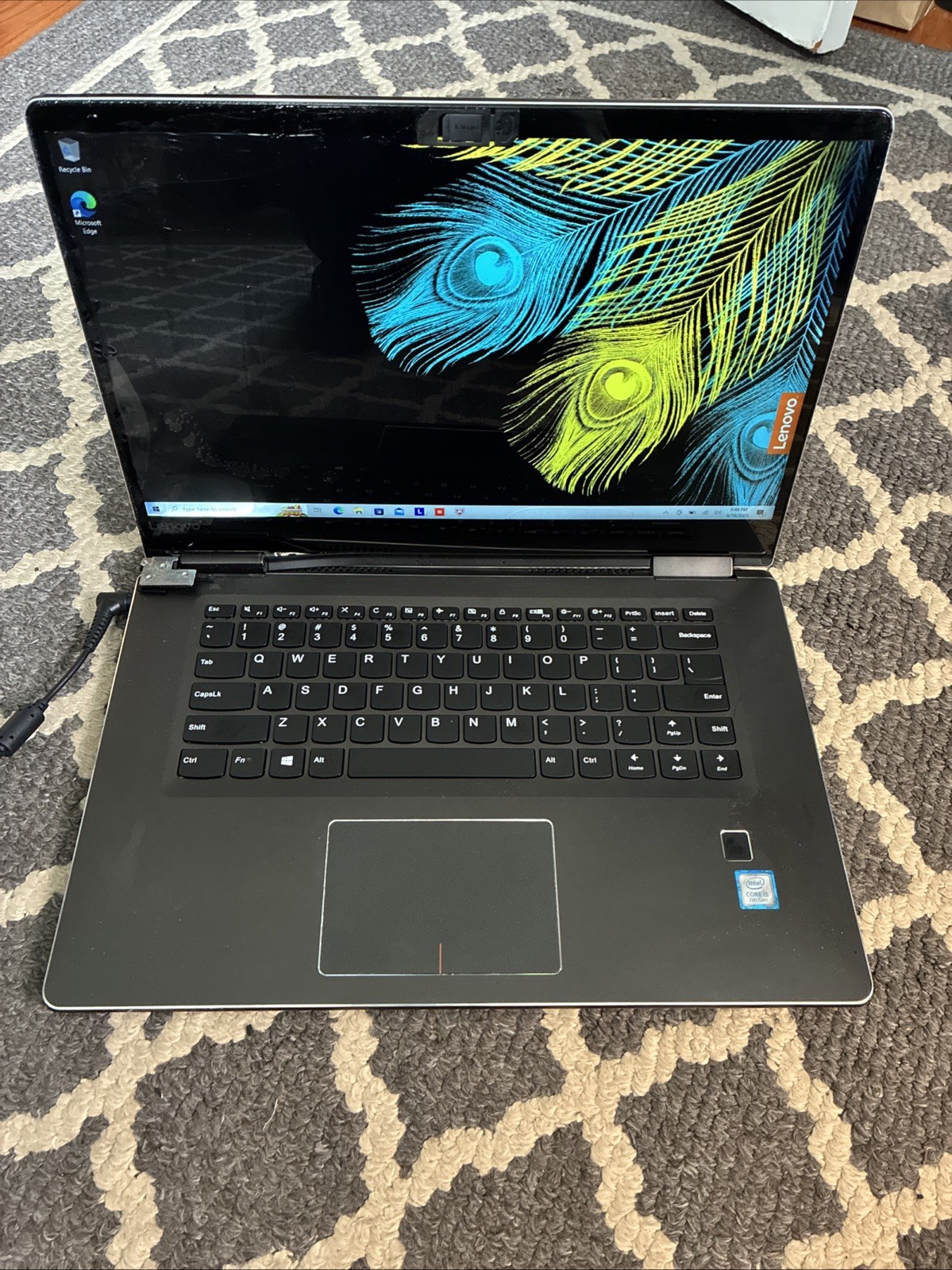 Lenovo Yoga 710-15IKB Laptop Core i5-7200U 2.5GHz 8GB 256GB (Screen Damage)