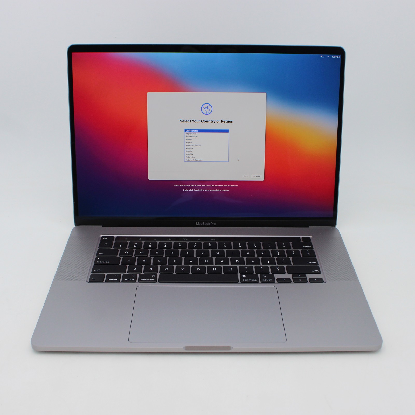 Apple MacBook Pro 2019 16″ i7-9750H 1TB SSD 32GB RAM Radeon Pro 5500M 4GB