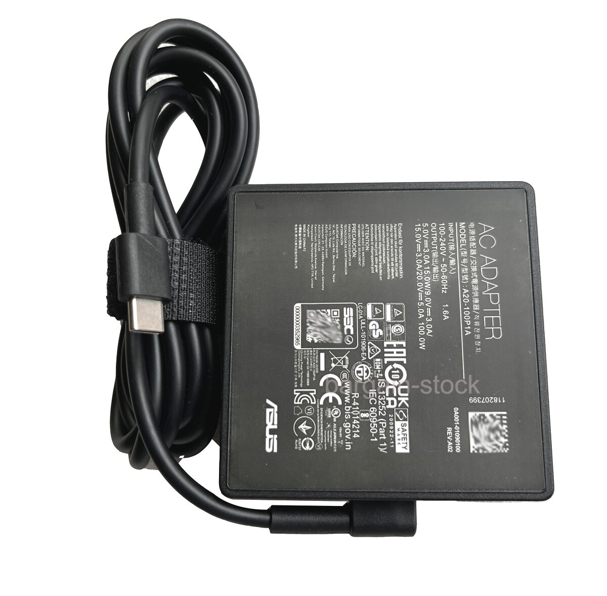 100W AC Charger Adapter For ASUS TUF Gaming A16 Advantage FA617XT FA617XS FA617N