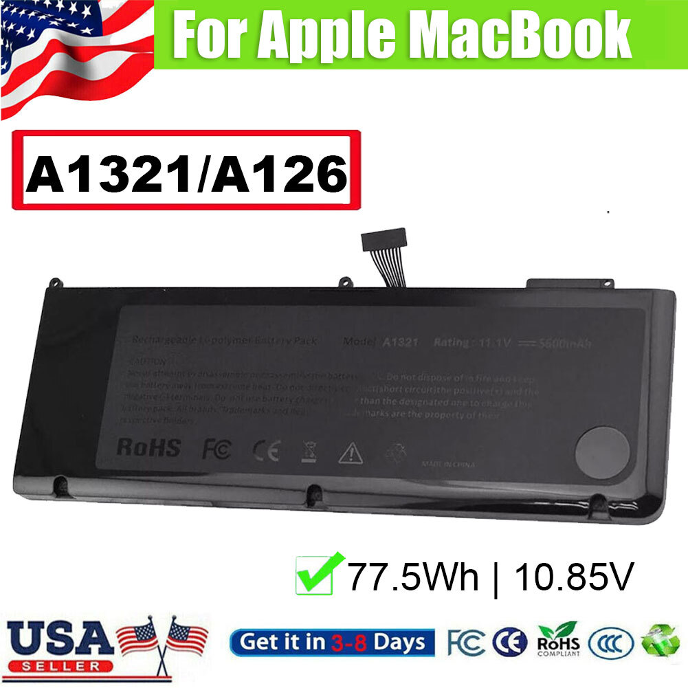✅A1321 Battery for Apple MacBook Pro 15 inch A1286 Mid 2009 (Early/Late 2010)