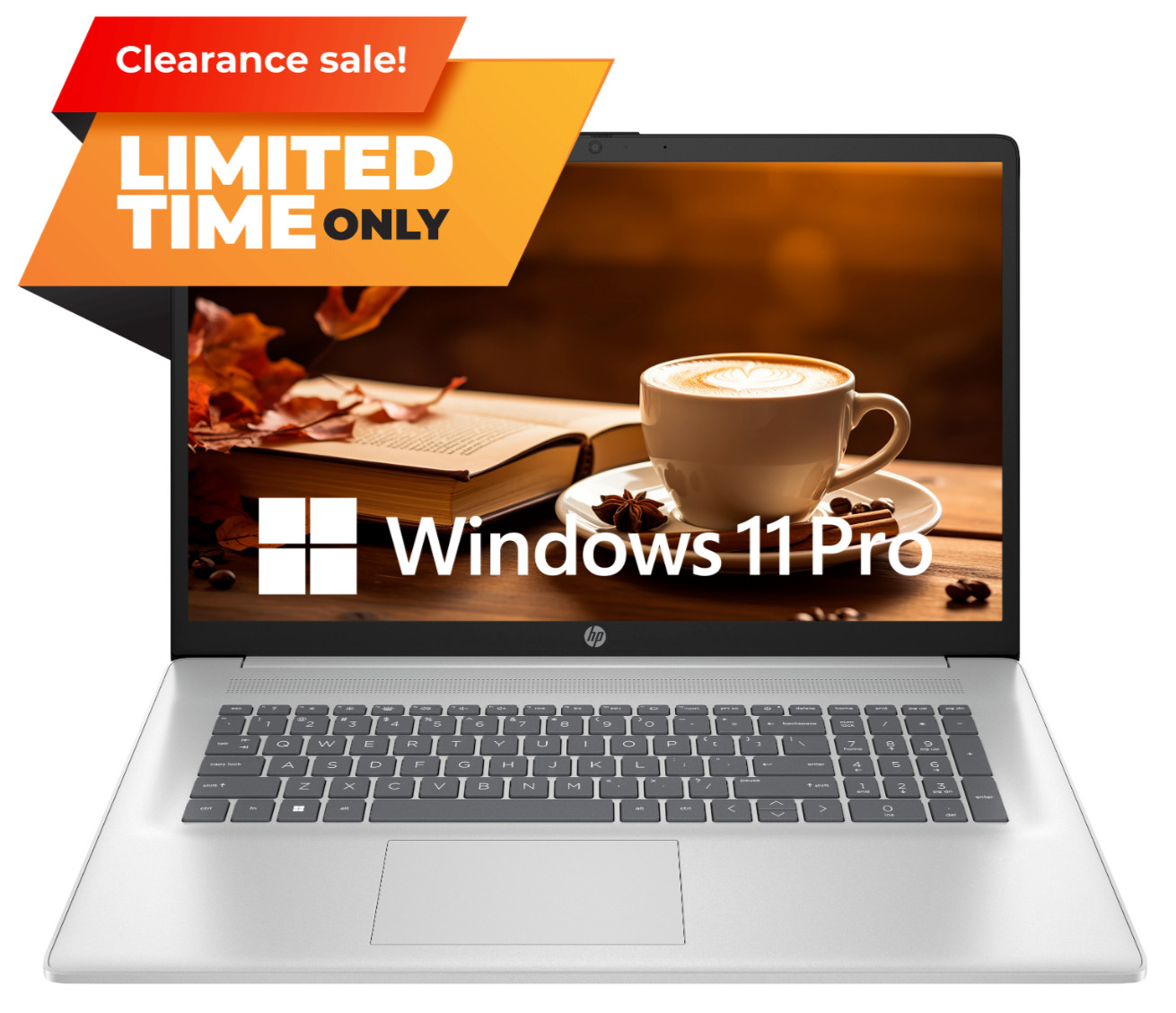 HP 17.3″ FHD Laptop, Ryzen 5 Upto 4.4GHz, 16GB RAM 1TB SSD, Win11 Pro, Open Box