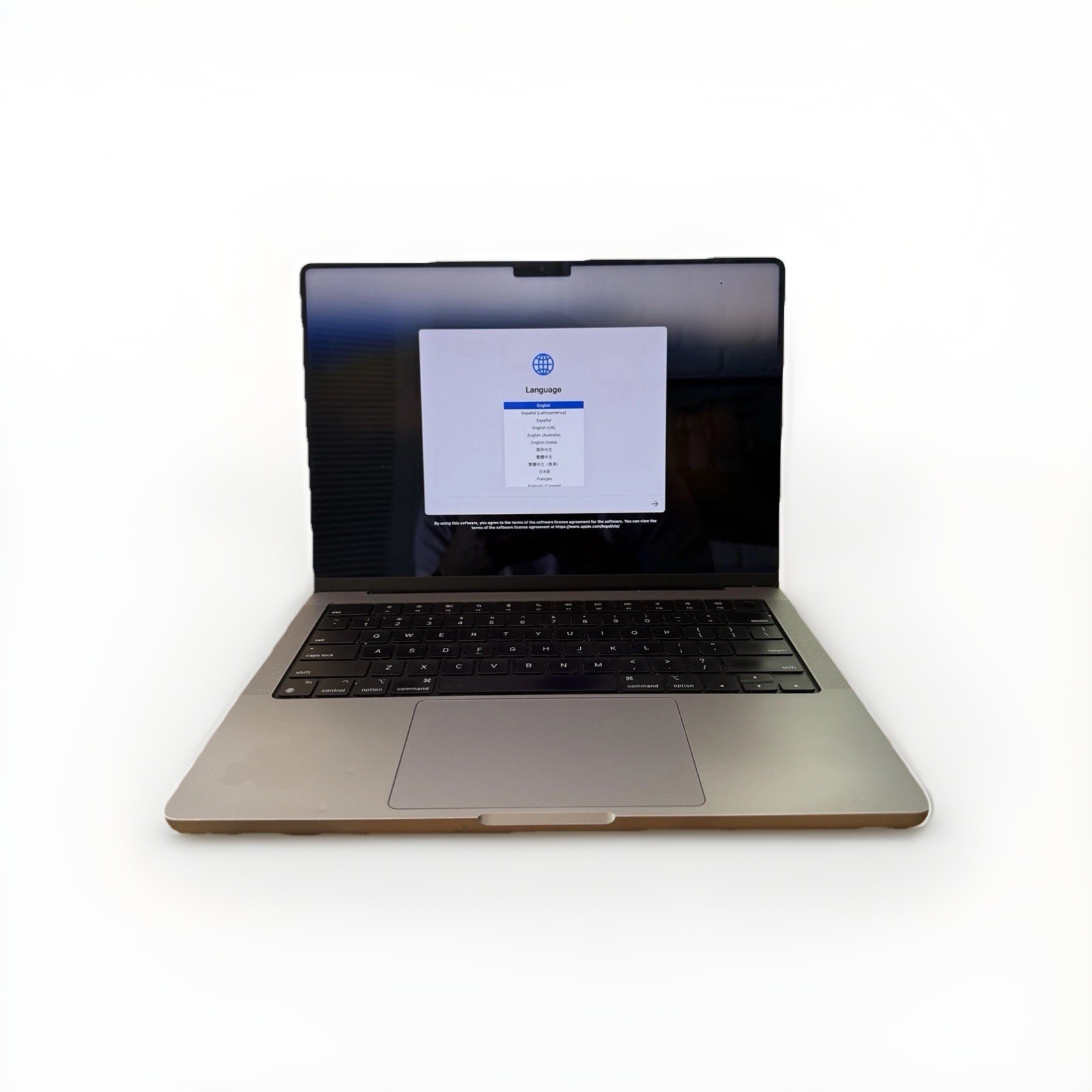 Apple MacBook Pro 14″ (512GB SSD, M1 Pro, 16GB) Laptop – Silver – MKGR3LL/A…