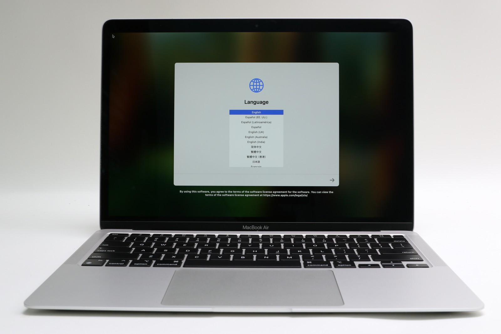 MacBook Air, BTO, Apple M1, 16GB, 256GB SSD, 7C GPU, 13″ 2020,