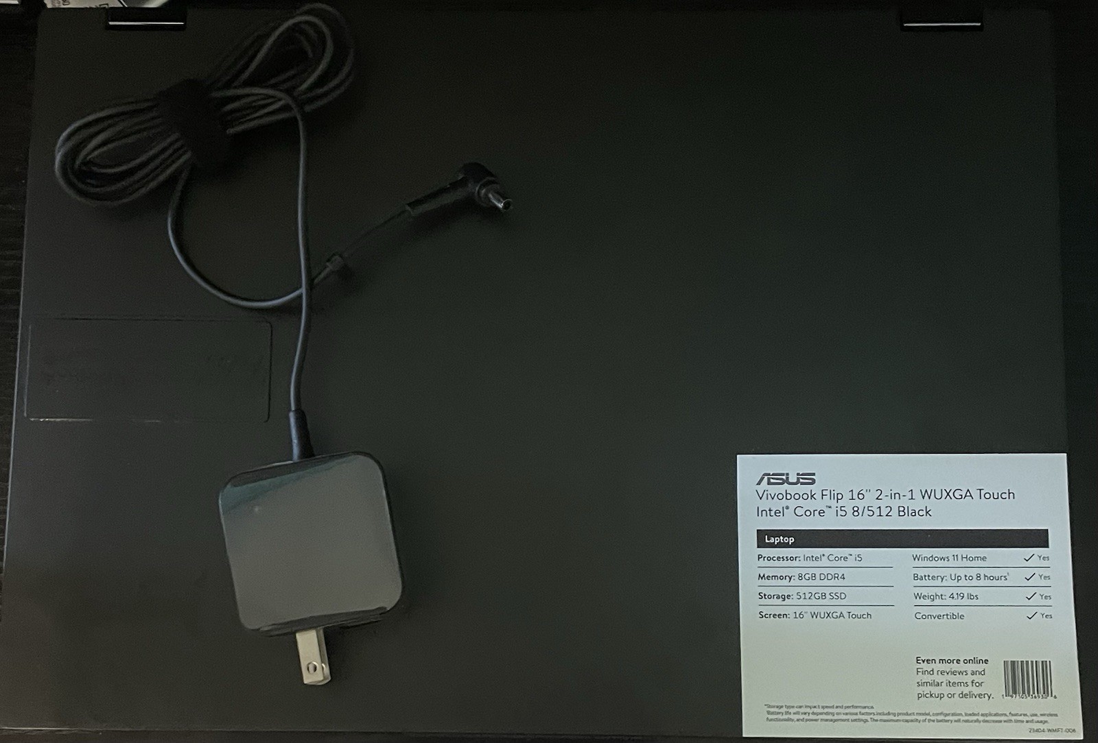 ASUS – Vivobook S 16 Flip 2-in-1 16″  TP3604V- WUXGA  Touchscreen Convertible