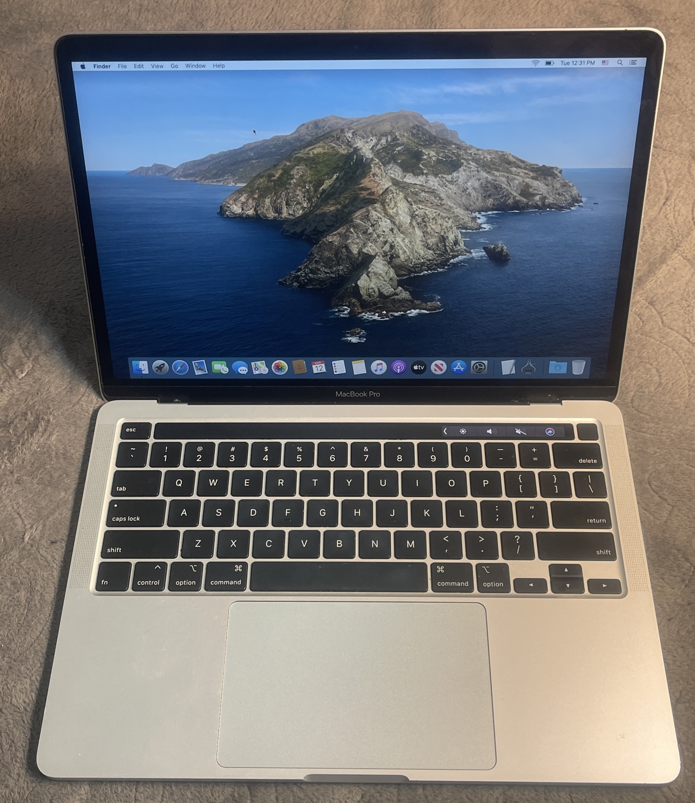 Apple MacBook Pro MWP72LL/A 2020 13.3″ 16GB 500GB SSD Touch Bar Silver