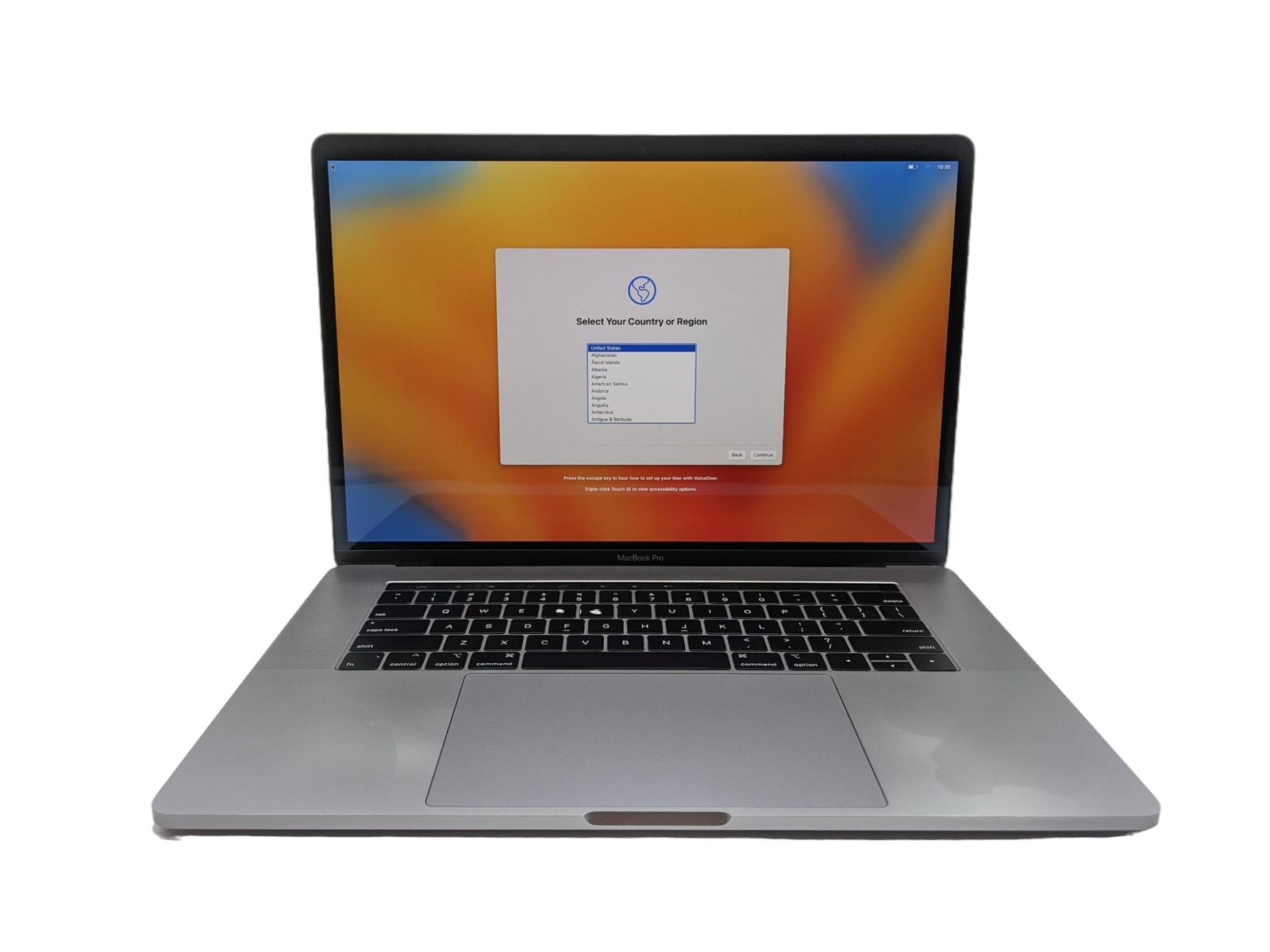 APPLE MACBOOK PRO TOUCHBAR 2018 A1990 i7 2.6GHz 16GB 512GB Grade D