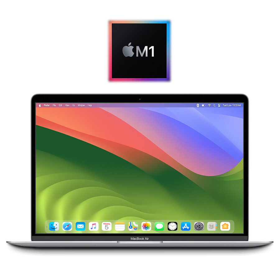 Apple M1 MacBook Air 13.3″ 8GB 128GB (Silver) A2337 2020 – w/1 Year Warranty