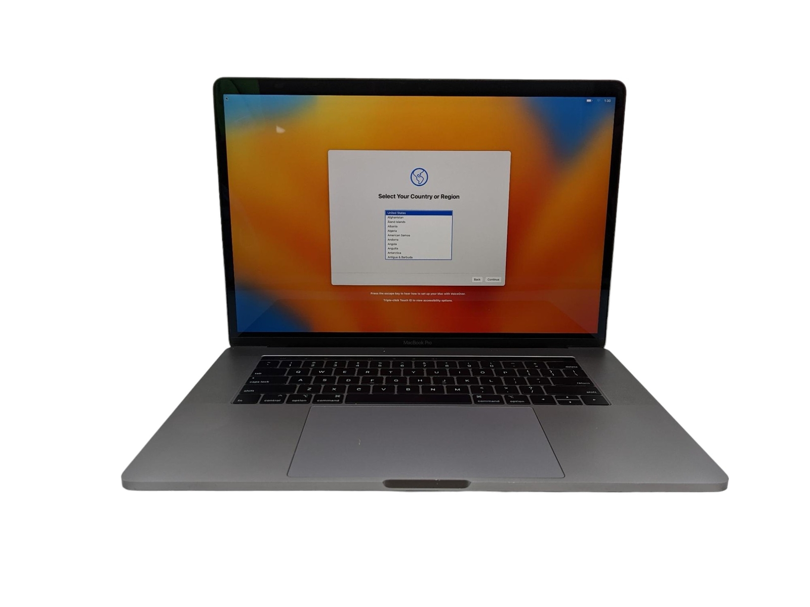 APPLE MACBOOK PRO A1990 15″ i7 2.2GHz 2018 32GB 512GB *GRADE D*