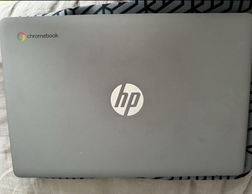 Used Hp Chromebook/Laptop with Charging Cable and Hp Case