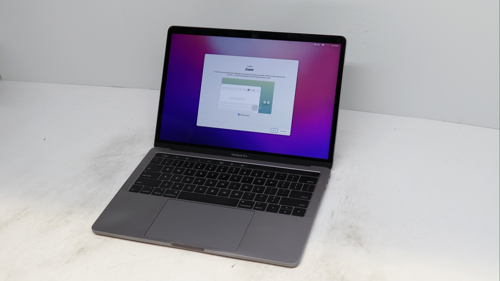 Apple MacBook Pro 13″ Core i5 16GB SSD 512GB Gray 2017 Grade C BAD BATTERY