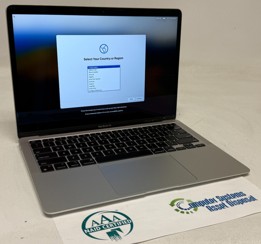 Apple MacBook Air 13.3″ (M1 8CPU/7GPU – 16GB RAM – 128GB SSD – MGN63LL/A)