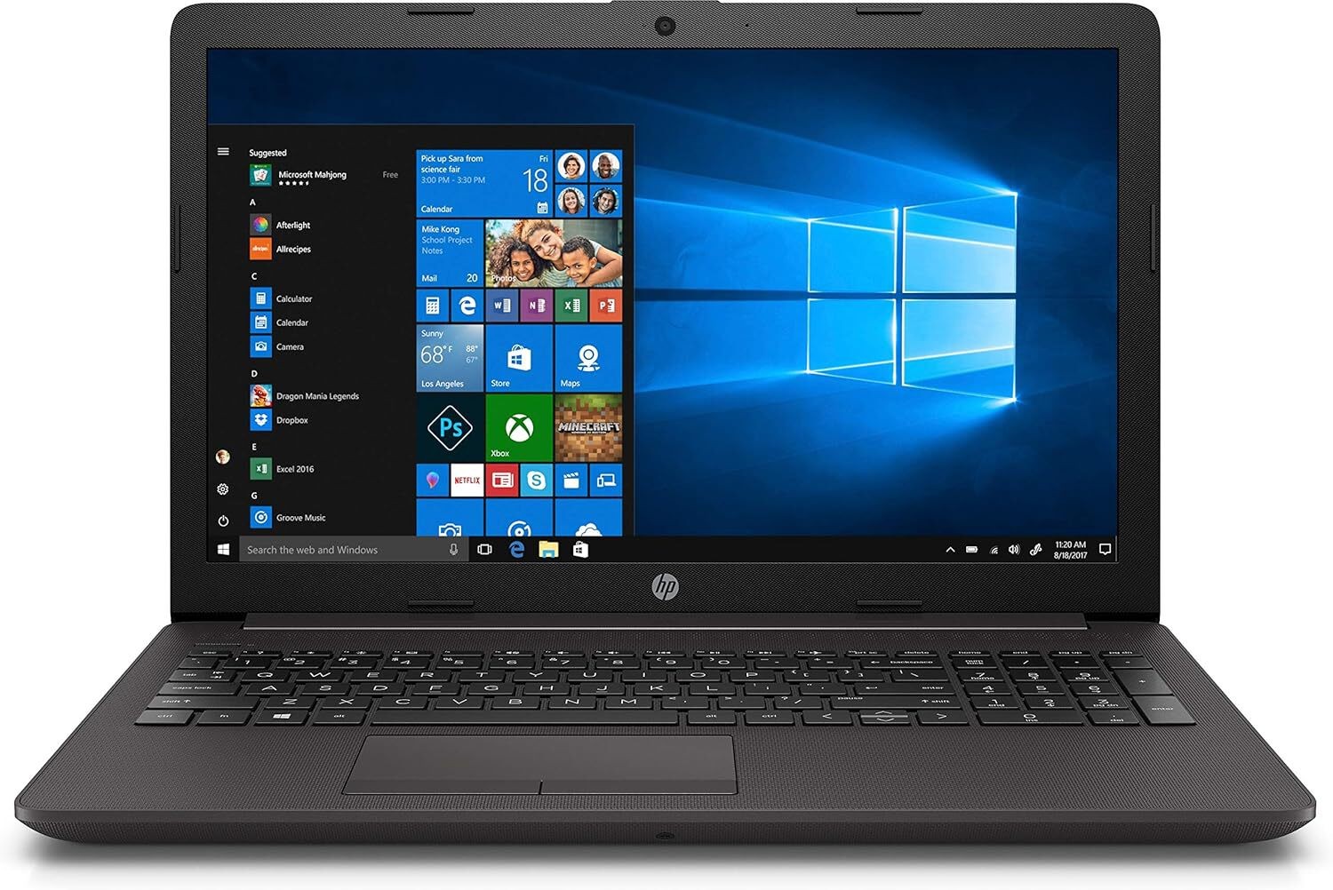 HP 250 G7 Notebook PC – i3-7020U – 265GB SSD – 8GB DDR4