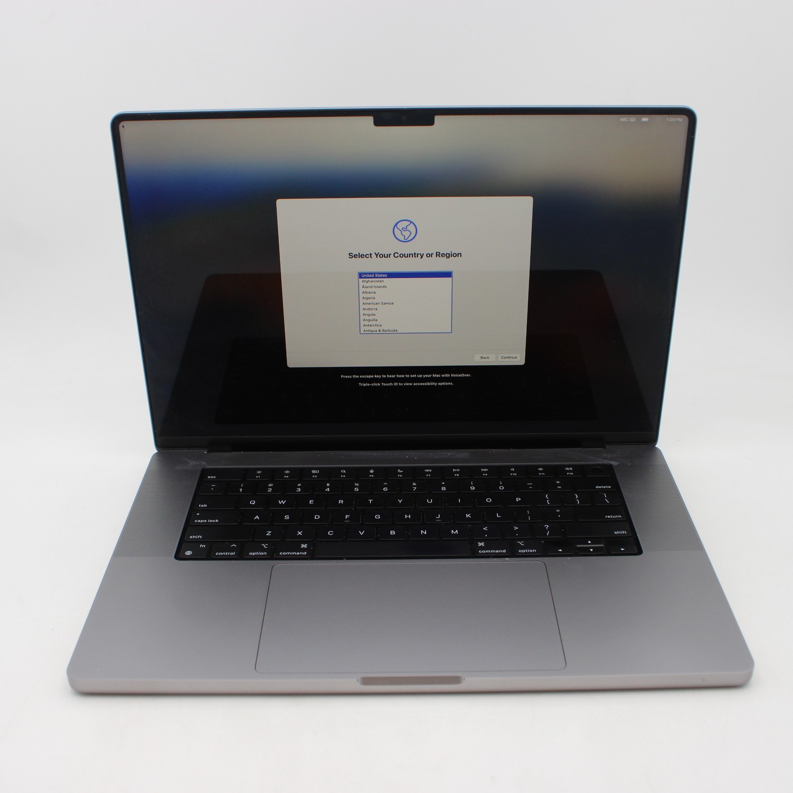 Apple MacBook Pro 2021 16″ M1 Pro 1TB SSD 32GB RAM Space Gray A2485