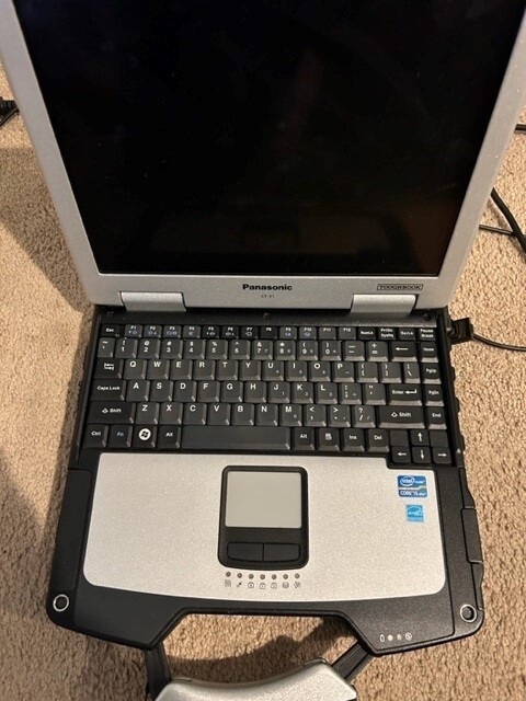 USED Panasonic Toughbook CF-31 w/Windows 10 Pro