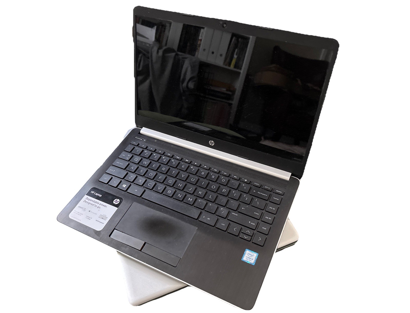 HP 14-inch Silver Notebook Laptop 128GB SSD