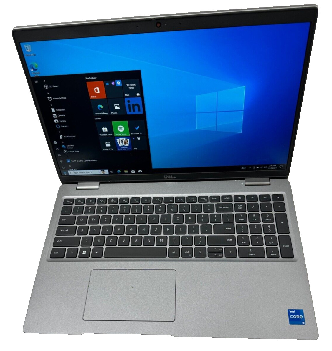 Dell Precision 3560 3.0 GHz i7-1185G7 24GB 512GB SSD Webcam T500 15.6″ FHD