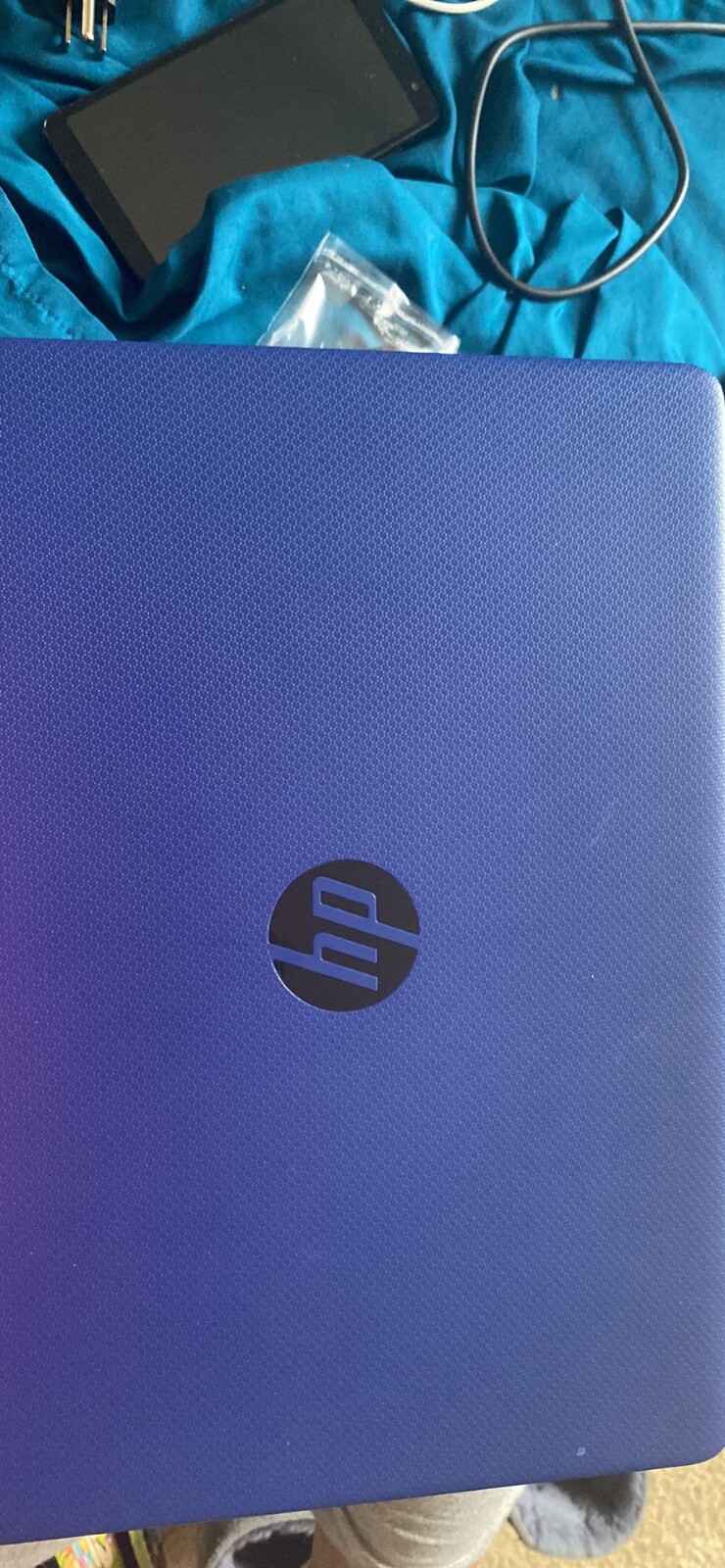 HP 14″ (64GB SSD, Intel Celeron N, 1.1 GHz, 4GB) Laptop – Indigo Blue…