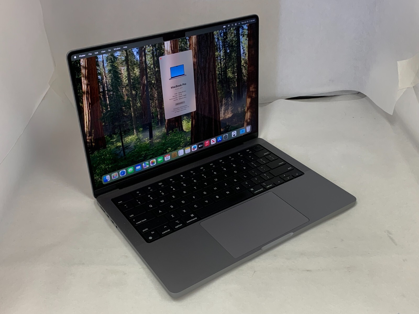 Apple Macbook Pro 2021 14″ M1 Pro 8C/14C 16GB RAM 512GB SSD macOS 15.5 Sequoia