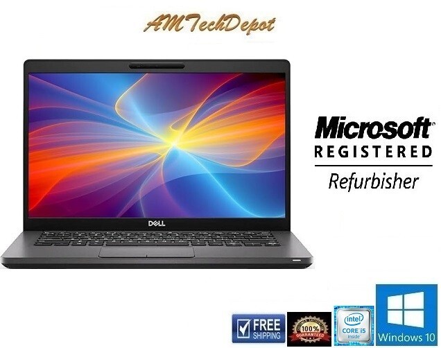 Dell Latitude 5400 Core i5-8365U 8th Gen 1.9-4.1-GHz 16GB 512GB SSD Win10 Pro