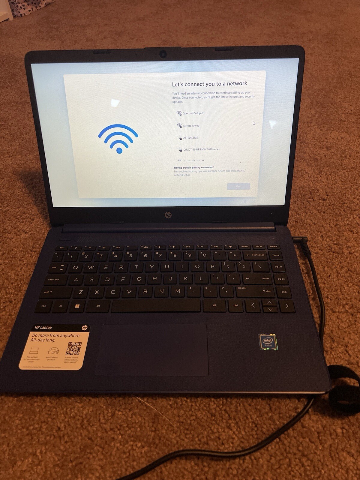 HP Laptop 14-DQ0052DX
