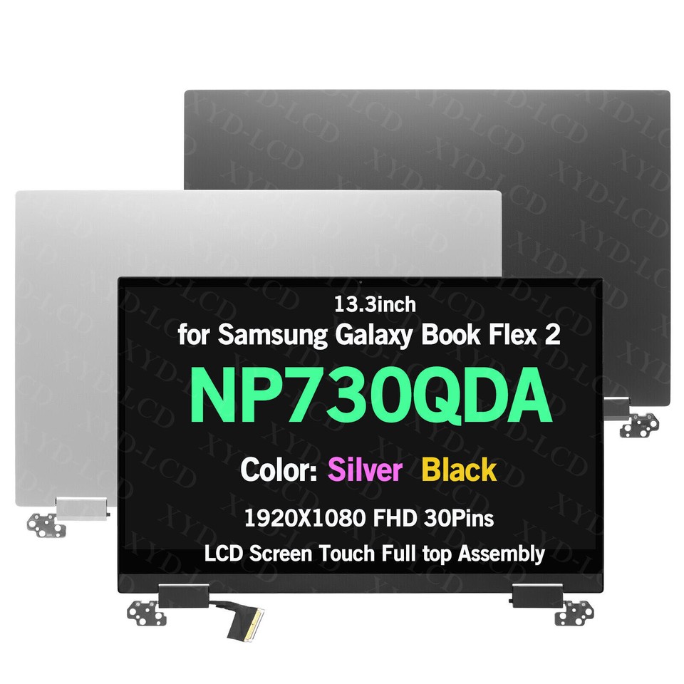 13.3″ FHD LCD Screen Touch Full top Assembly for Samsung NP730QDA-KB3US(AB84)
