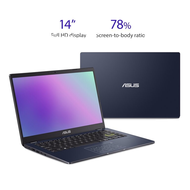 ASUS 14″ 1080p PC Laptops, Intel Celeron N4020, 4GB RAM, 128GB SSD, Windows 11.