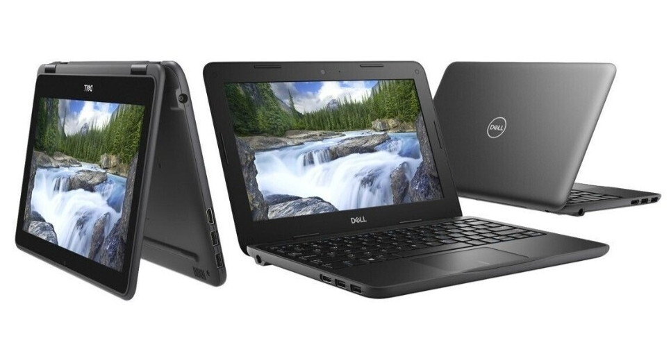 Dell Latitude 3190 2 in 1 11.6″  Pentium Silver N5030 @1.10GHz 4GB RAM 128GB SSD