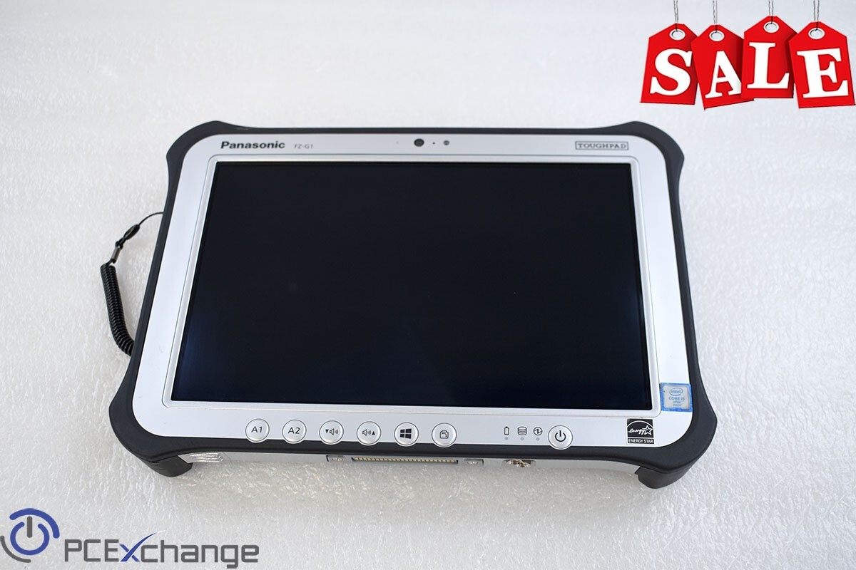 Panasonic Toughpad FZ-G1 Intel Core i5-6300U @2.4GHz 8GB MEM NO SSD FZ-G1P2121VM