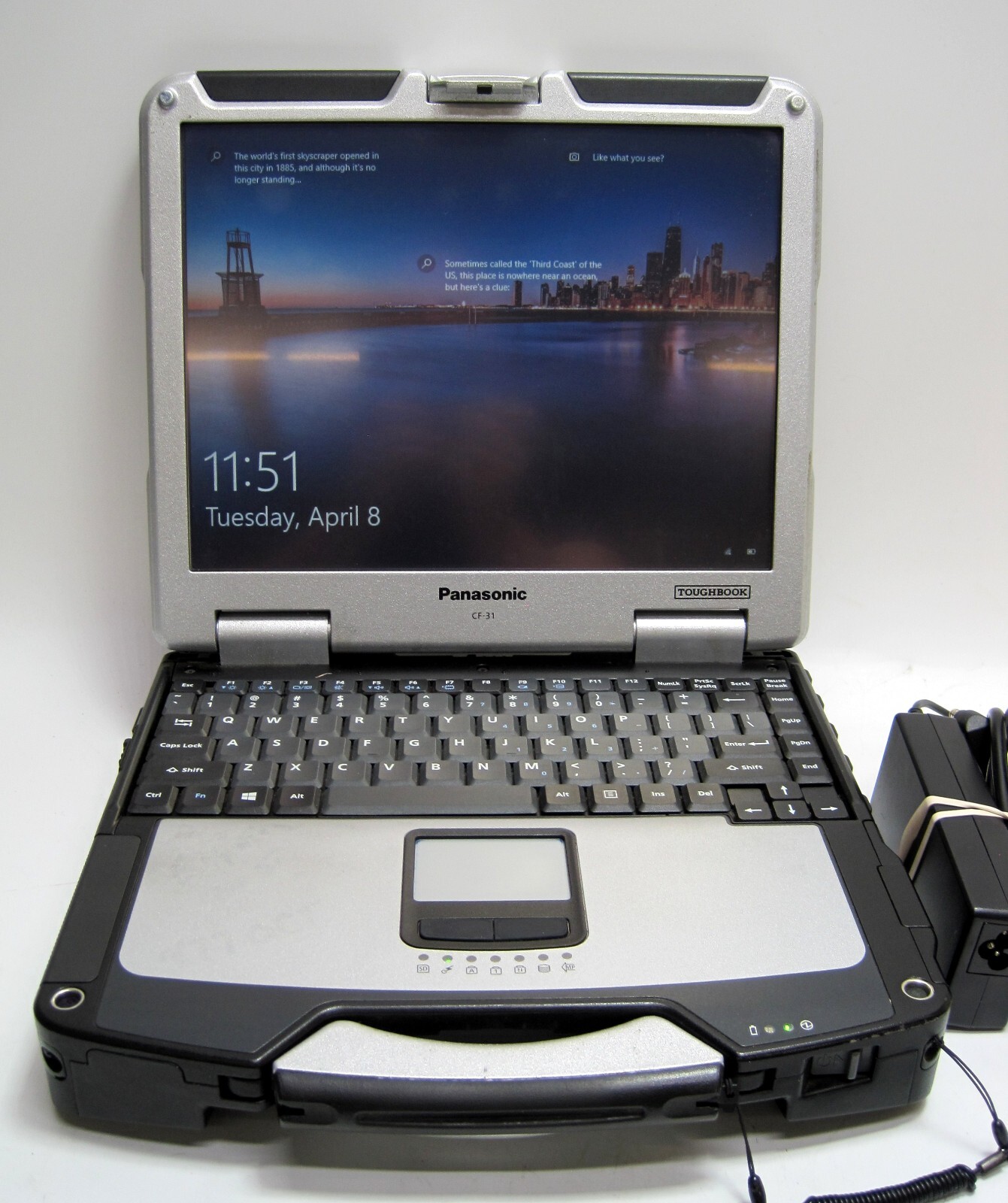 Panasonic ToughBook CF-31 Intel Core i3-3120M 2.50 GHz 8GB 256GB SSD Win 10 Pro