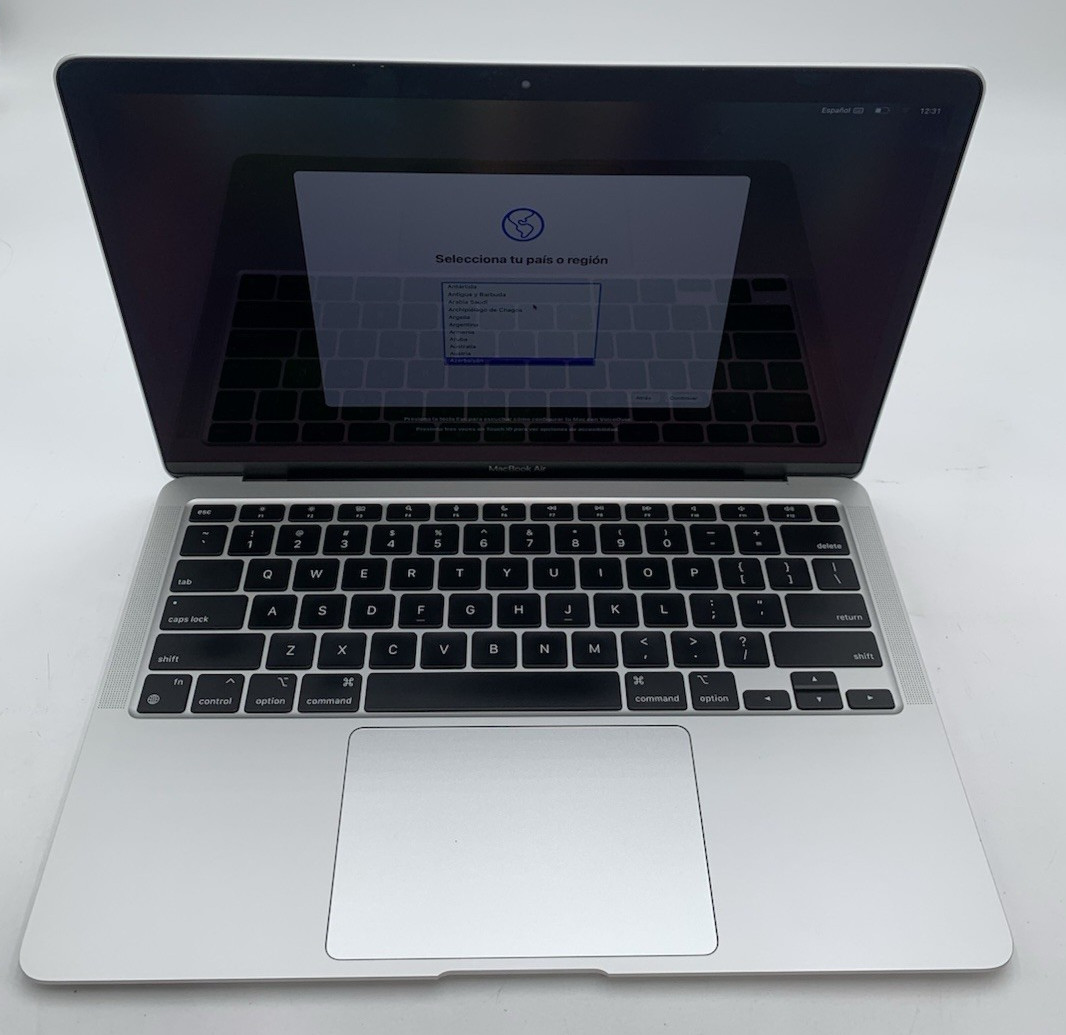 Apple MacBook Air 13″ 2020 A2337 M1 3.2GHz 8GB DDR4 256GB SSD Silver C/Dent/SEE