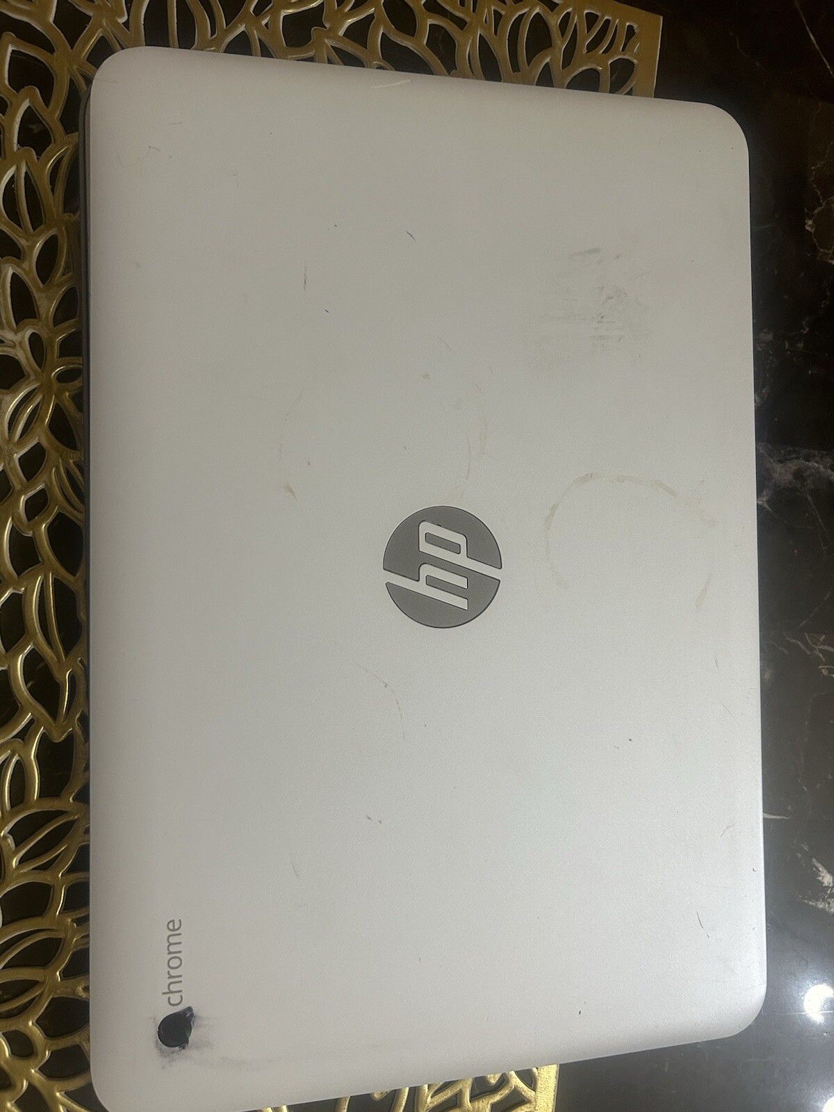 HP Chomebook Laptop 14-Q063CL Intel Celeron 1.4GHz 4GB 32GB SSD Chrome OS White