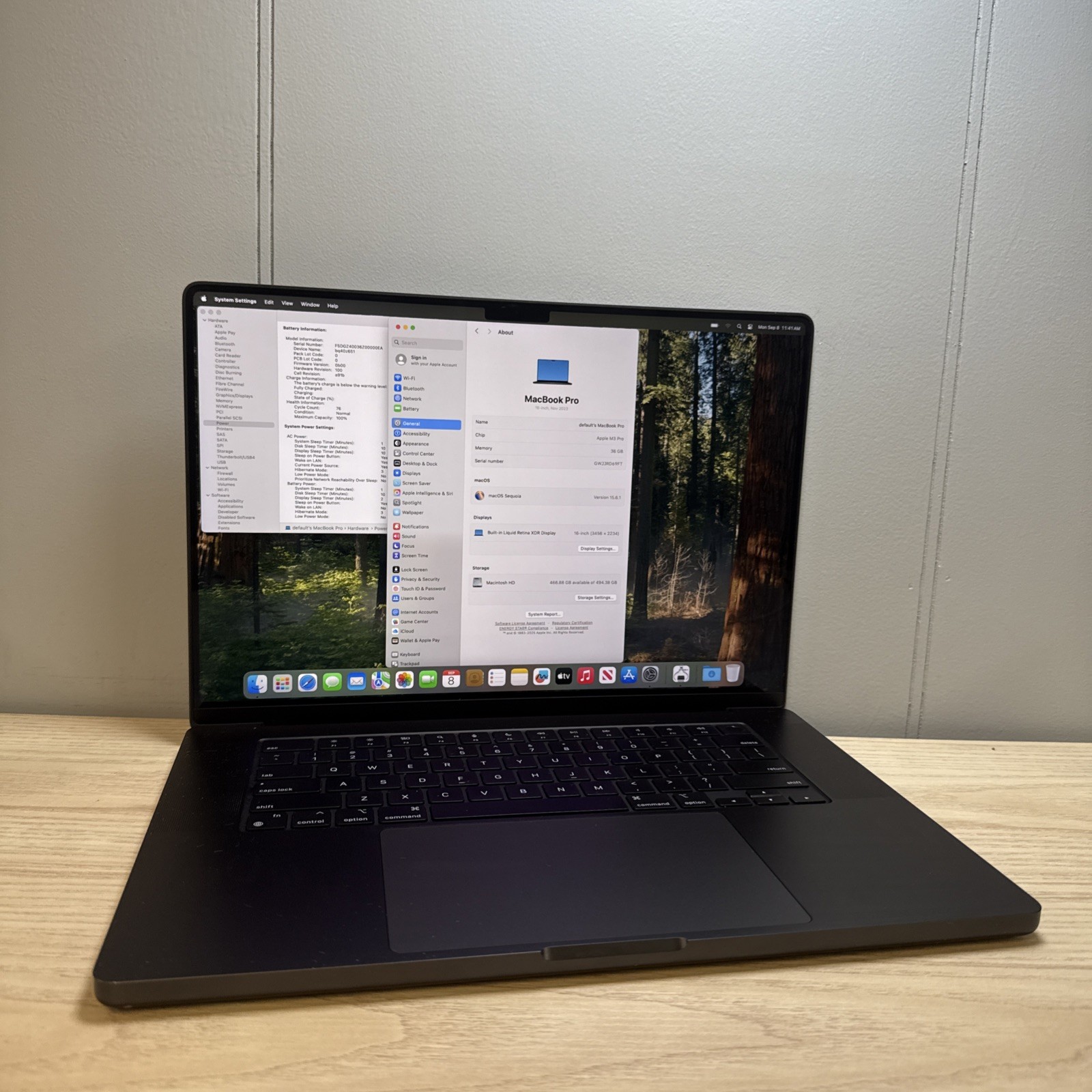 Apple MacBook Pro 16″ 2023 | M3 Pro, 36GB RAM, 512GB SSD – Great Condition!