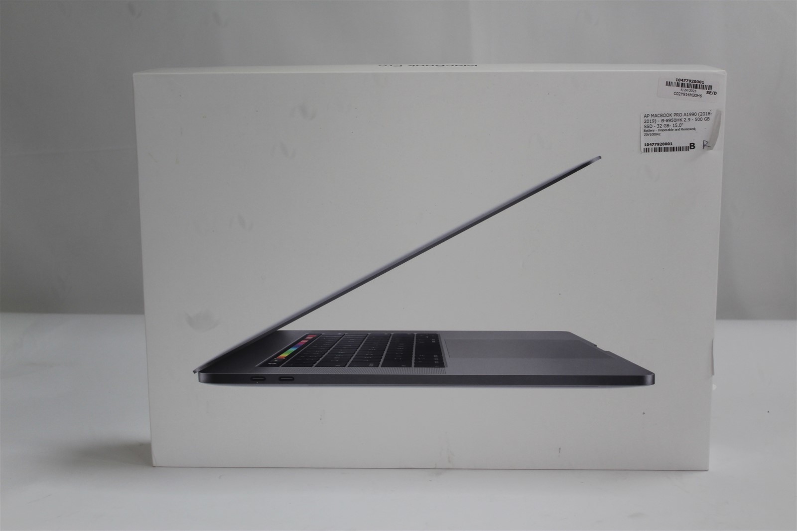 Apple MacBook Pro A1990 2018 15.4″ Core i9-8950HK 2.9GHz 32GB 500GB SSD