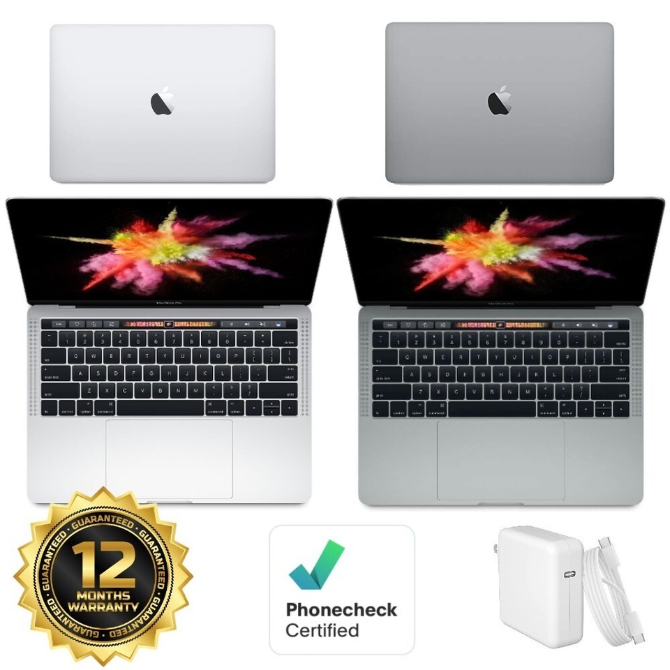 Apple MacBook Pro 13″ A1706 – i5 | i7 – 256GB | 512GB Touch Bar 2016 – Excellent