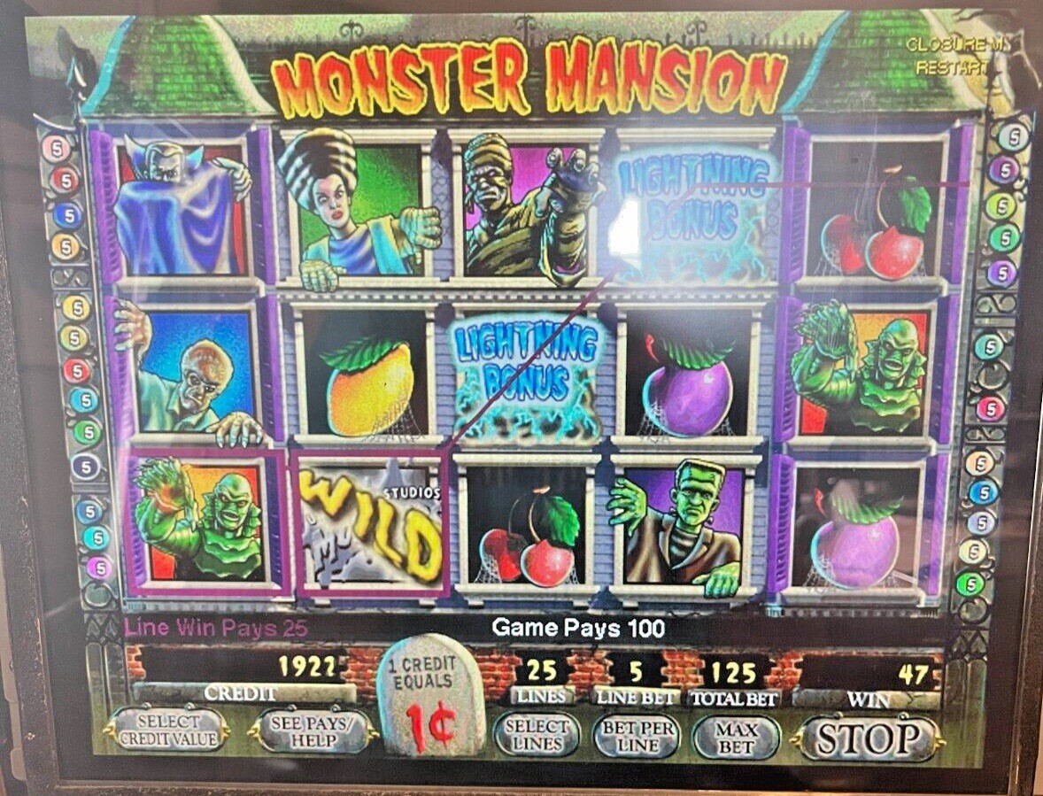 IGT 3902 CPU WITH MONSTER MANSION SOFTWARE! PRICE REDUCED