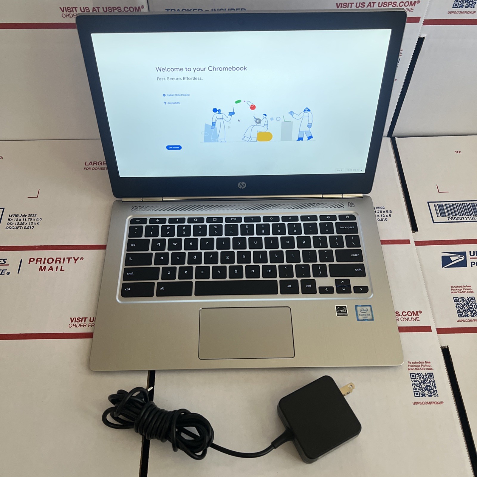 HP 13 G1 Chromebook Intel M5-6Y57 13.3” 8GB RAM 32GB SSD – SAME DAY  – WARRANTY