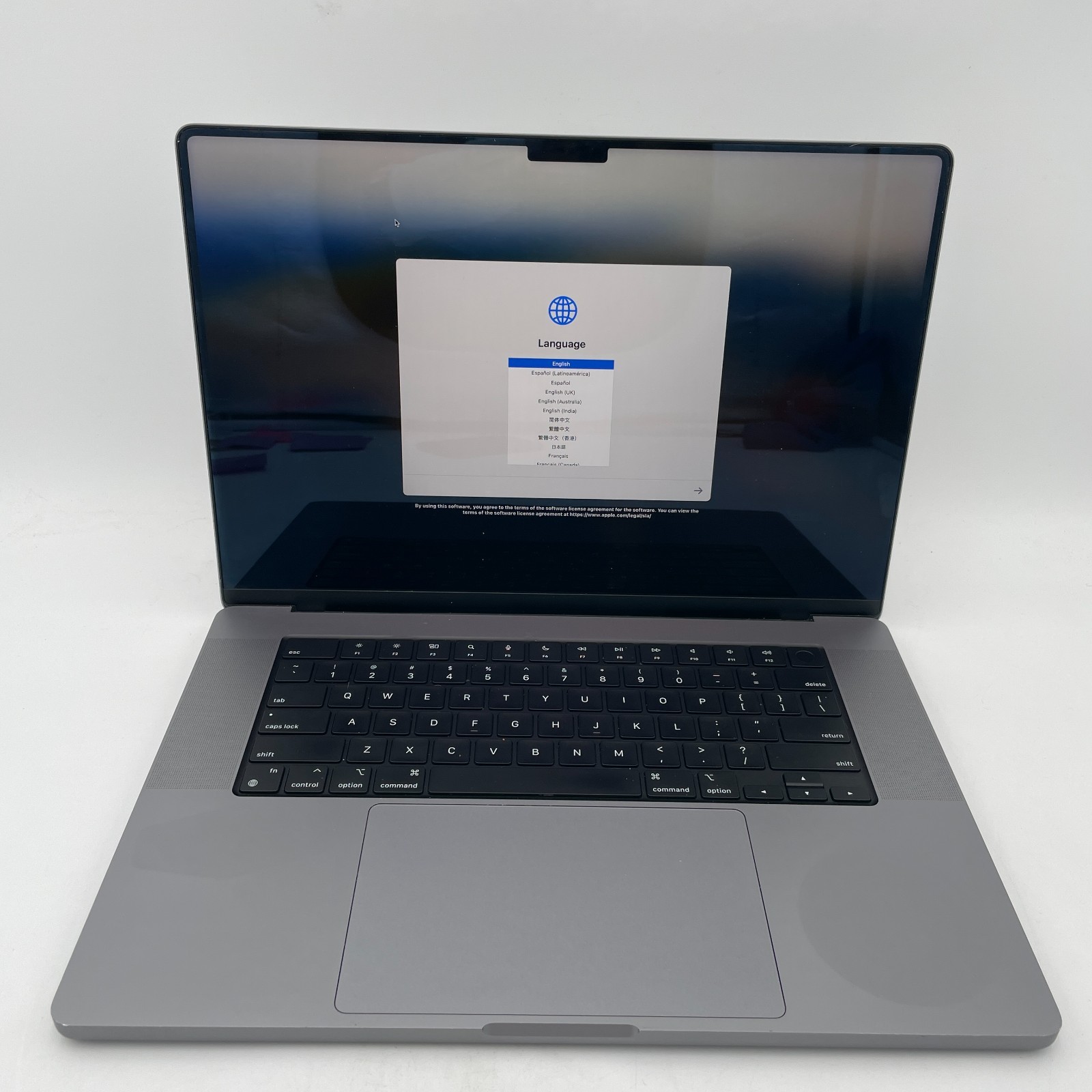 Apple MacBook Pro 16″ 2021 M1 Pro 10C CPU 16C GPU 16GB RAM 512GB SSD Space Gray