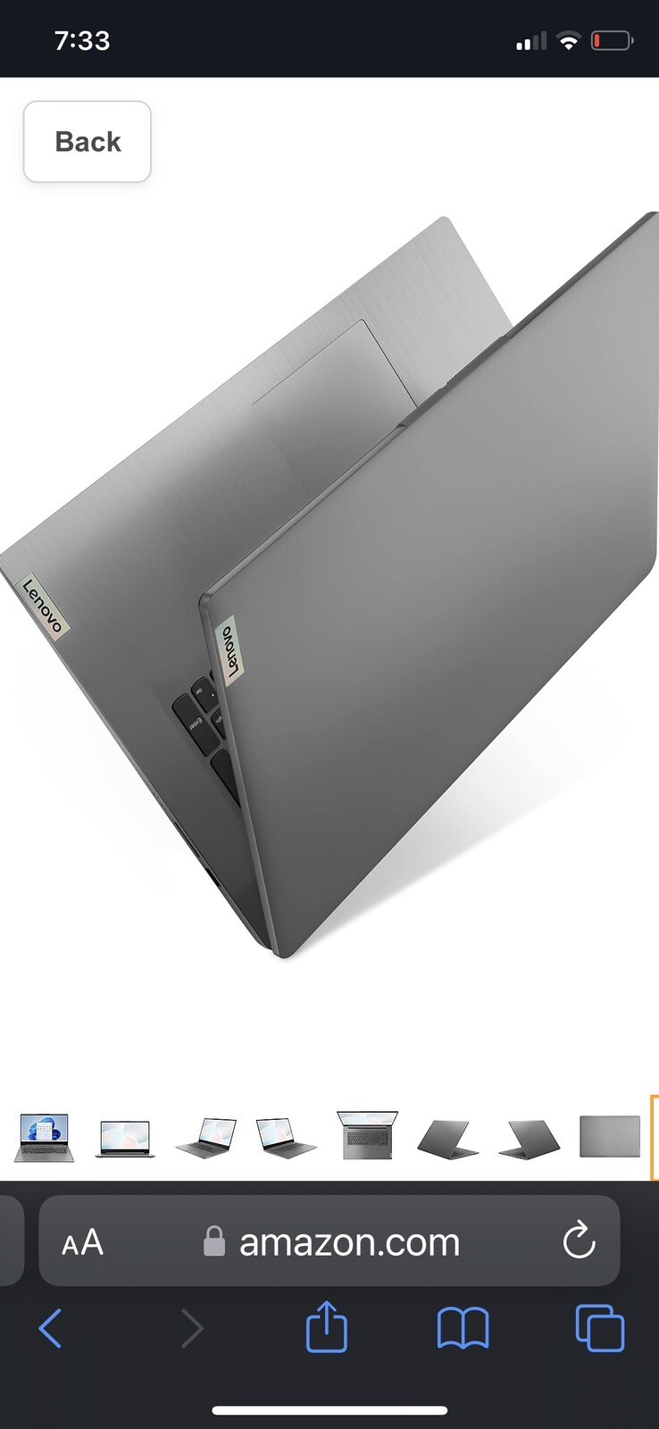 HP 14-fq0013dx 14″ (128GB SSD, AMD Athlon Silver 3050u, 2.30 GHz, 4GB) Laptop –