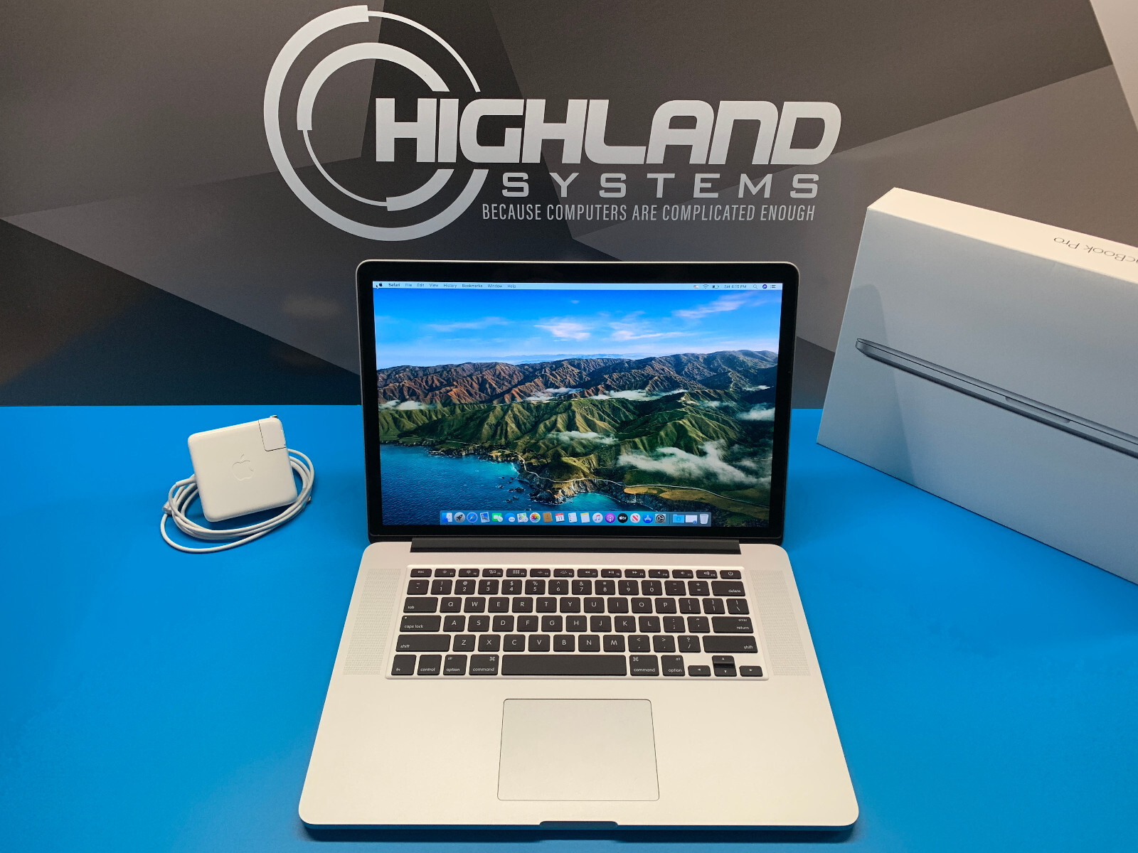 Apple MacBook Pro 15″ 1TB SSD 16GB i7 3.40Ghz Retina – Big Sur – Warranty