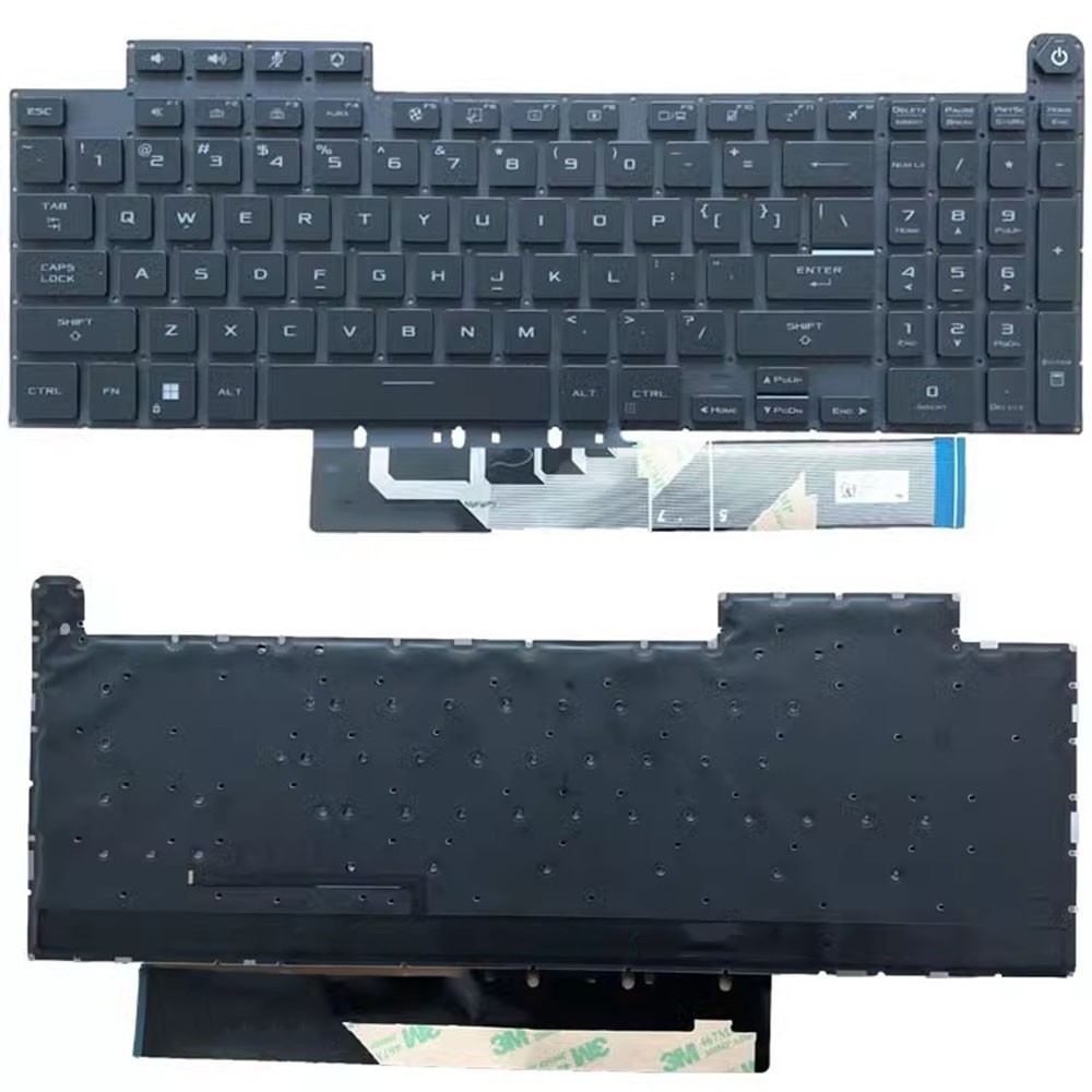US Keyboard For ASUS TUF Gaming A16 V210826HS1 0KNR0-691LUS00 6037B0244301 Black