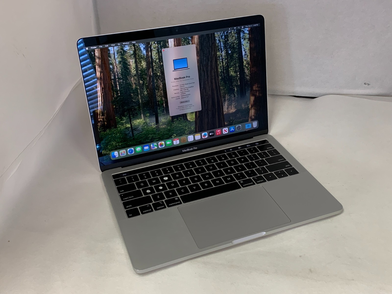 Apple MacBook Pro 13 2018 A1989 i5 2.3GHz 8GB 256GB macOS Sequoia MR9Q2LL/A