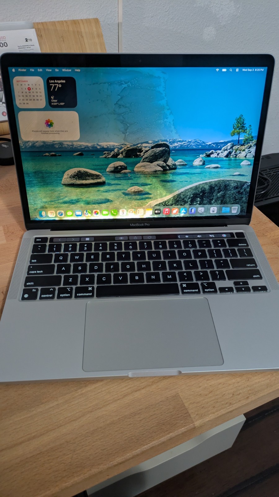 2020 13″ Apple MacBook Pro M1 8GB RAM 256GB SSD
