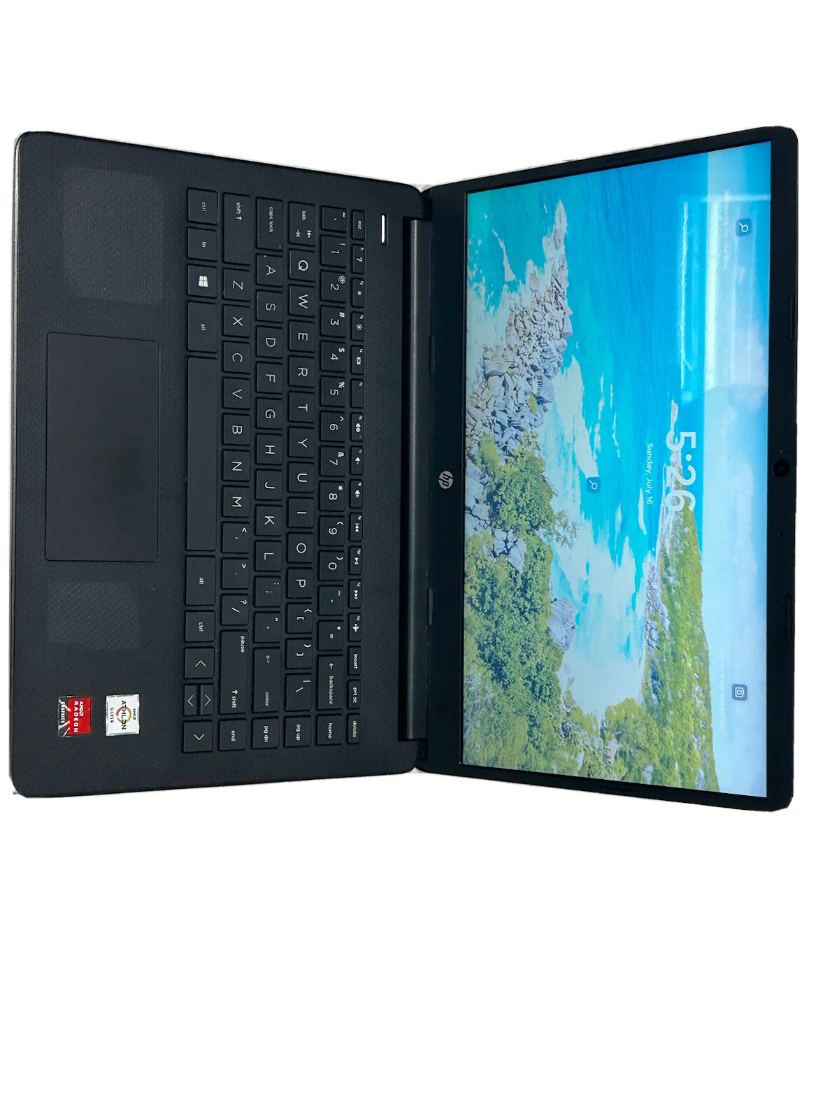 HP 14 inch (128GB, AMD Athlon, 2.30GHz, 4GB) Notebook/Laptop -Jet Black