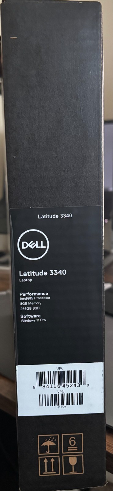 Brand New Dell Latitude 3340, 8GB RAM, 256GB SSD – Gray – 13.3 Inch Screen