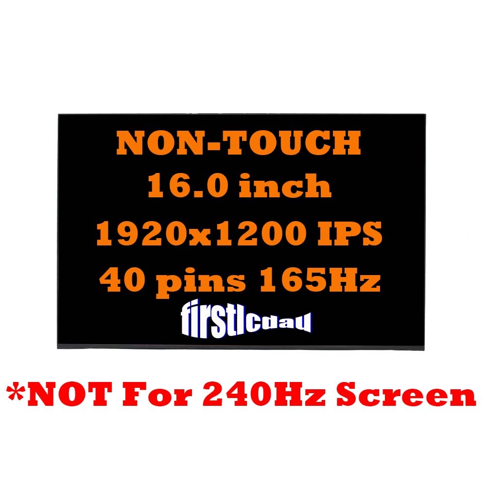 FHD+ New For ASUS TUF Gaming A16 FA617NT FA617NT-A16.R77700 165Hz 16″ LCD Screen